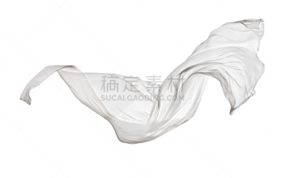 纺织品,平滑的,白色,高雅,白色背景,面纱,丝绸,围巾,风,捷克