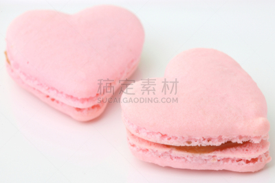 甜点心,法国,蛋白杏仁饼,心型,褐色,饼干,水平画幅,形状,无人,蛋糕
