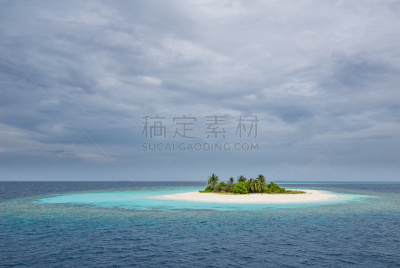 荒岛,马尔代夫人,图像,海洋,印度洋,无人,棕榈树,阿里环礁,礁石,泻湖