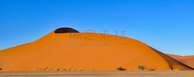 纳米布沙海,沙丘,苏丝斯黎,天空,水平画幅,沙子,无人,户外,自然,地形
