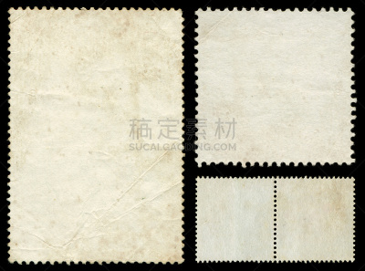 纹理效果,空白的,背景,分离着色,明信片,过去,标签,邮戳,牛皮纸