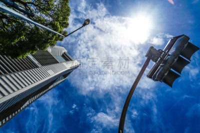 横滨高速铁路,天空,晴朗,城市天际线,职业,户外,房地产,城市生活,商务,建筑