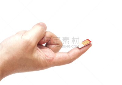 sim卡,动物手指,白色,分离着色,水平画幅,小的,电话机,全球通讯,隐形眼镜,电脑芯片