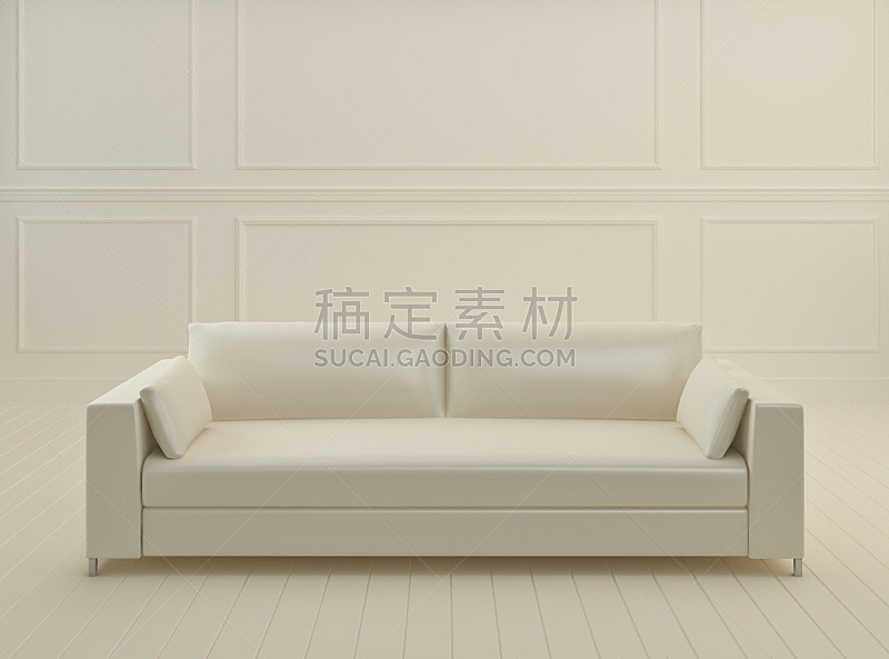 沙发,白色,室内,座位,水平画幅,形状,无人,皮革,家具,居住区