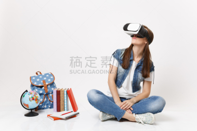 学校,儿童,女人,学生,大学,教科书,白色背景,背包,教育,坐