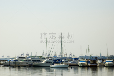 马尼拉海湾,水,天空,休闲活动,水平画幅,无人,海港,半空中,交通方式,马尼拉