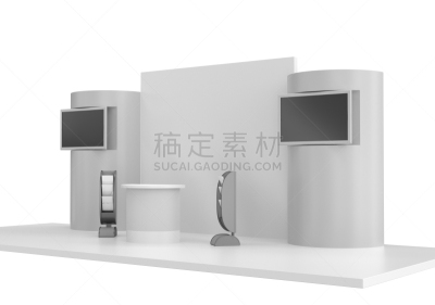 货摊,货亭,留白,零售展示,水平画幅,无人,金属,白色,空的,吧台