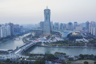 杭州,地形,浙江省,水,天空,水平画幅,无人,户外,湖,都市风景