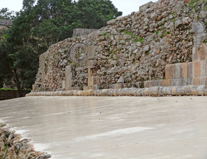 尤科麦尔,玛雅文明,寺庙,大特写,彼尤尤斯区,尤卡坦州,古代文明,水平画幅,墙,无人