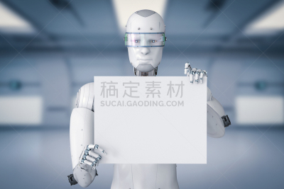 空白的,自动的,拿着,倒退箭头,白皮书报告,平板支撑,电子人,机械手,银行文件