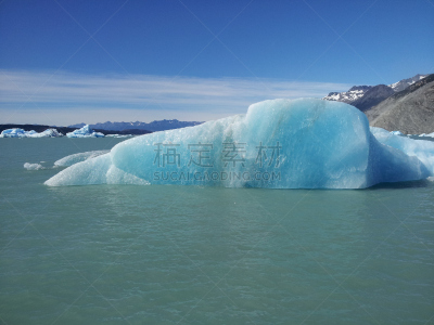 冰,冰河,哈伯冰河,苏华德,海上航道,商务,海港,客船,船,帆船