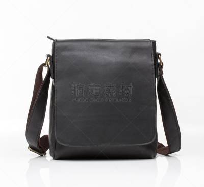 商务,现代,皮革,男人,信使,正绒面革,休闲装,公文包,黑色,背景分离