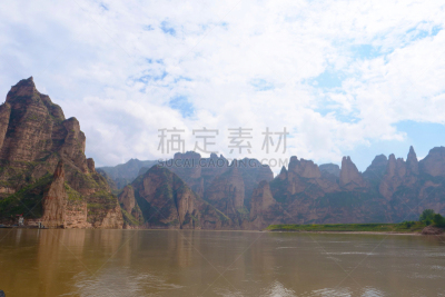 兰州,中国,黄河,地形,甘肃省,风景,自然,云,图像,美