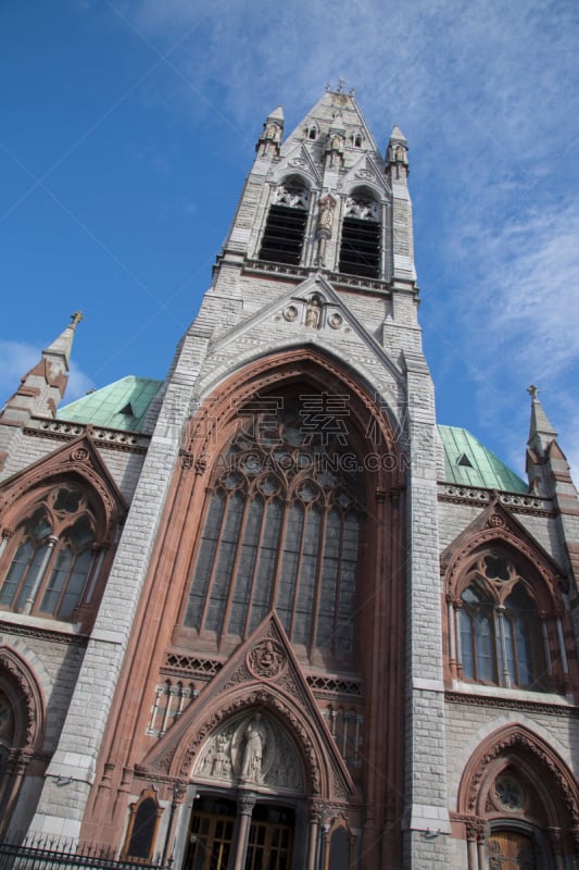 Facade of Augustinian Friary; St John the Baptist, John’s Lane Church; Dublin; Ireland