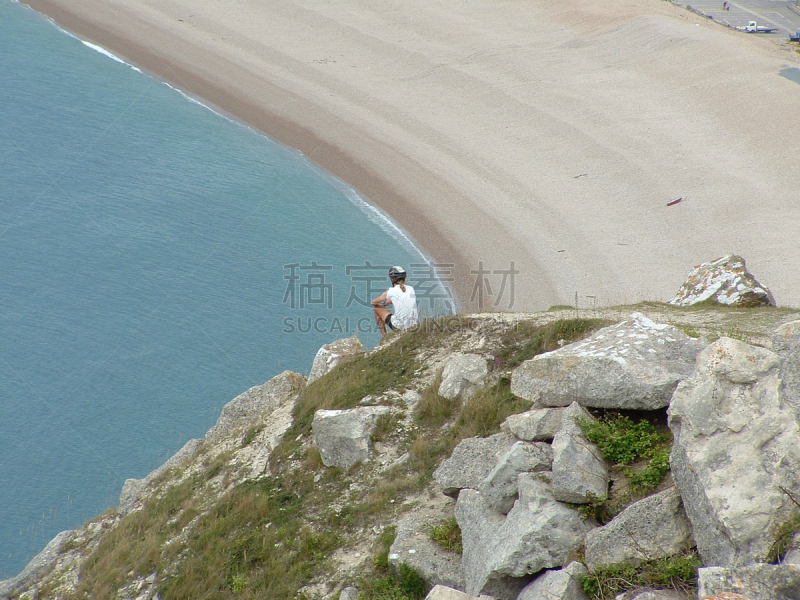 人生大事,切西海滩,多塞特郡,波特兰,自然,悬崖,水平画幅,地形,岩石,无人