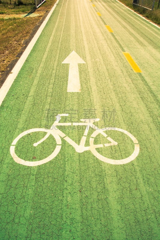 Green bike lanes