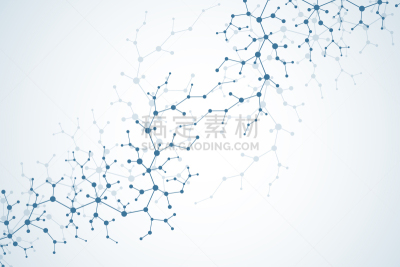 分子,分子结构,绘画插图,科学,概念,粒子,矢量,科技,医学研究,建筑结构