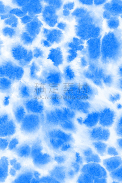 斑点,四方连续纹样,美洲豹,蓝色,抽象,水彩画,垂直画幅,天空,纹理效果,绘画插图