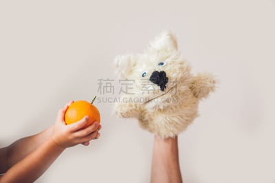 木偶,灰色背景,赛级犬,留白,模型,艺术,水平画幅,木偶剧,牵线木偶