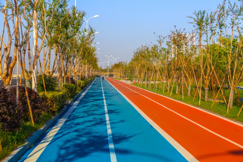 飞机跑道,彩色图片,训练场,起跑线,轨道运行,短跑,分界线,游乐场,体育场,天空