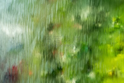 瀑布,抽象,玻璃,前景聚焦,泰国,复古风格,模板,现代,玷污的,化妆刷