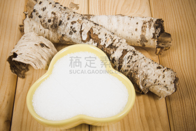 甜味剂,糖,木制,木糖醇,白桦,背景,人造的,水平画幅,现代,成品