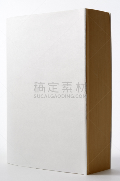书,空白的,白色背景,厚的,分离着色,推铅球,平装书,垂直画幅,留白,重的