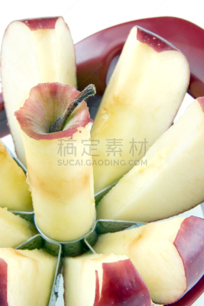 特写,苹果,切片食物,垂直画幅,饮食,水果,无人,背景分离,小吃,蛇果