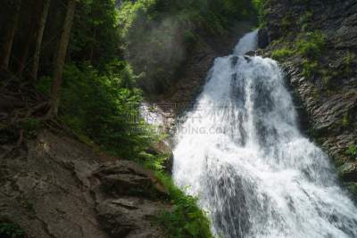 瀑布,峡湾,挪威,自然美,水,天空,美,水平画幅,山,能源