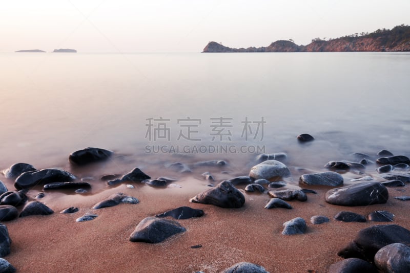 非凡的,海景,土耳其,地中海,凯梅尔,阿拉尼亚,著名景点,海岸线,泻湖,克丽奥佩特拉