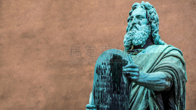 moses,哥本哈根,雕像,青铜,灵性,水平画幅,19世纪风格,厄勒海峡地区,古老的