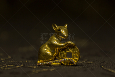 室内,一个物体,黄金,华丽的,运气,机会,图像,选择对焦,彩色图片,水平画幅