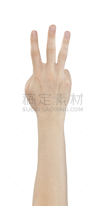数字3,手,分离着色,小指,垂直画幅,四肢,高视角,男性,仅男人,仅成年人