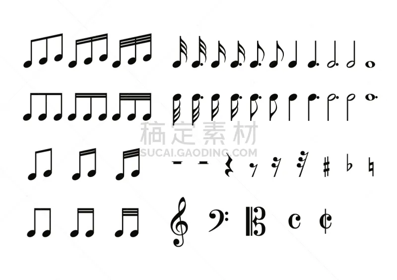 音符 绘画插图 音乐符号 乐谱 低音谱号 五线谱 音乐风格 音乐器具 音乐剧 高音谱号图片素材下载 稿定素材 音符 绘画插图 音乐符号 乐谱 低音谱号 五线谱 音乐风格 音乐器具 音乐剧 高音谱号图片素材下载 稿定素材