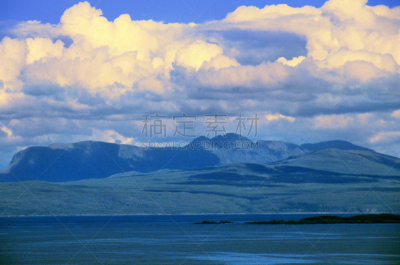 斯凯岛,苏格兰,海岸线,看风景,水,天空,地名,水平画幅,无人,夏天