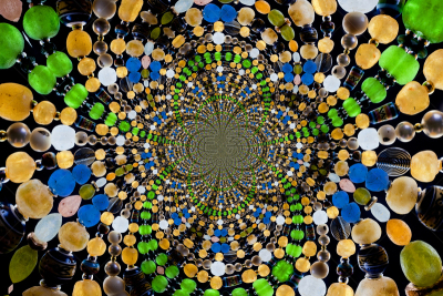 珠子,式样,玻璃,万花筒,合成图像,水平画幅,无人,超现实主义的,亮闪闪,珠宝