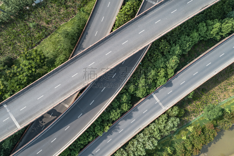 公路,都市风景,卡车,汽车,交通,路口,交通方式,多车道公路,现代,建筑业