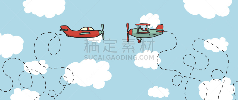 卡通,飞机坠落,风险,人老心不老,运动,狗咬狗比赛,风,交通方式,飞机,空中技巧