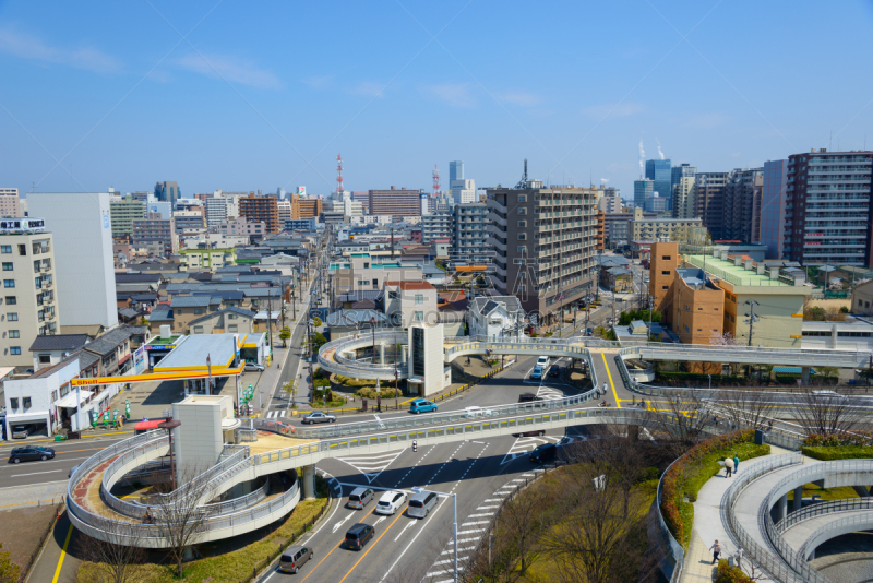 新泻县,都市风景,日本,信浓川,天空,美,公园,里山,水平画幅,透过窗户往外看