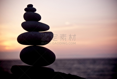 石堆纪念碑,石头,水,天空,禅宗,水平画幅,橙色,岩石,无人,spa美容