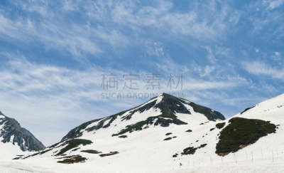 立黑山部阿尔卑斯山脉路线,日本阿尔卑斯山脉,雪,山,室堂,富山,黑部市,富山县,长野县,雪山