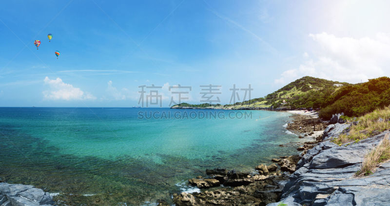 岛,海景,风景,自然,水,天空,水平画幅,地形,无人,海港