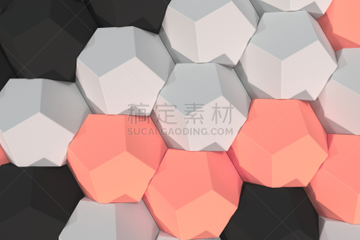 白色,式样,六边形,黑色,红色,化学元素周期表,水平画幅,纹理效果,形状,无人