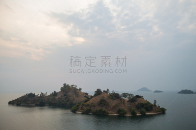 基伍湖,风景,卢旺达,岛,徒步旅行,基布耶,水,天空,美,水平画幅