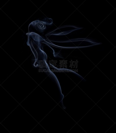 烟,抽象,黑色背景,分离着色,自然美,垂直画幅,风,形状,优美,表格