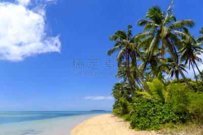 汤加,汤加塔布,沙子,海滩,岛,玻里尼西亚人,水,天空,水平画幅,靠近