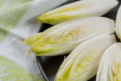 菊苣,清新,沙拉,生食,酸味,水平画幅,素食,无人,开胃品,比利时菊苣