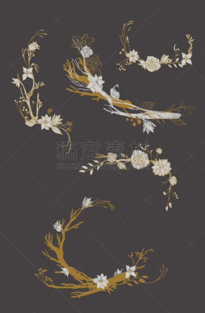 式样,壁纸,垂直画幅,边框,纺织品,绘画插图,古老的,艺术品,墨水,夏天