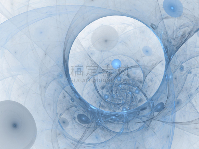 Perfect abstract digital blue background. Vortextunnel, 3d illustration