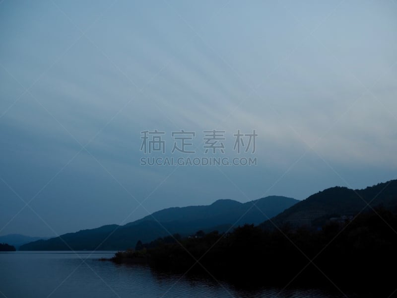 韩国,湖,风景,淸州市,华丽的,旅途,凉棚,环境,云,天气